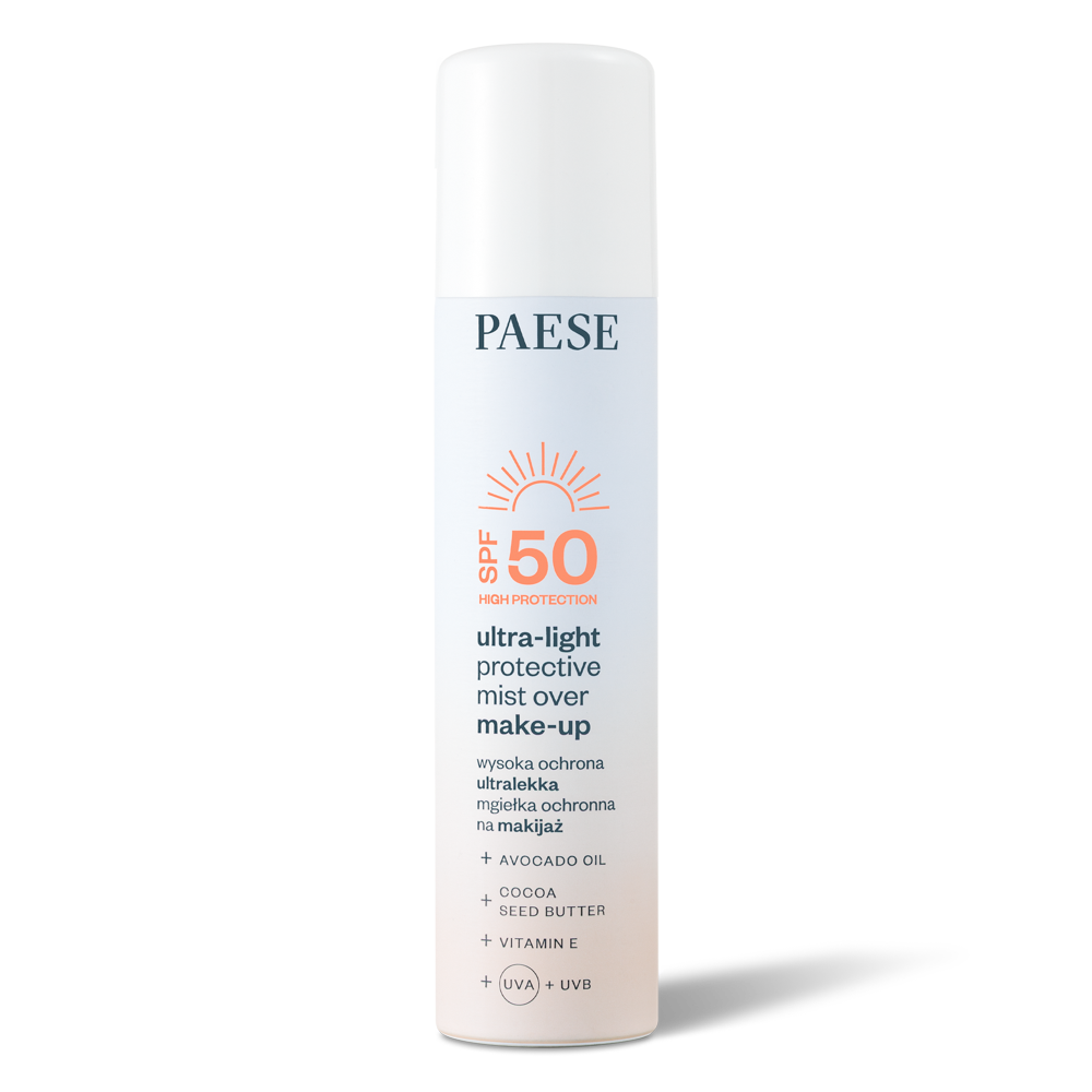 Ultra-light protective mist over make-up SPF 50