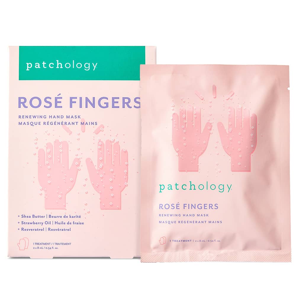 Rosé fingers - renewing hand mask