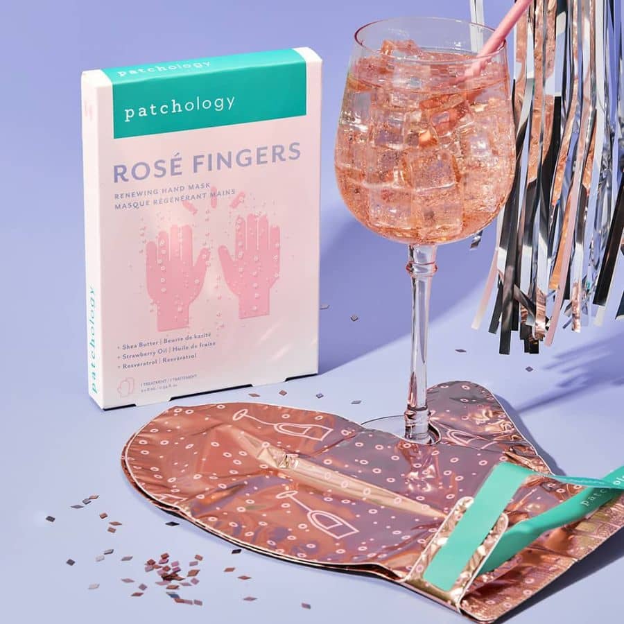 Rosé fingers - renewing hand mask